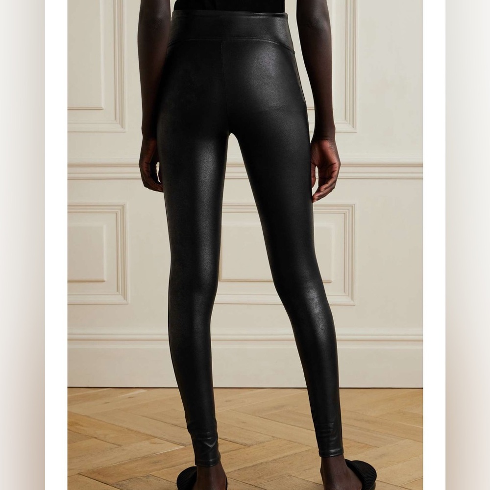 SPANX SPANXshape™ stretch leggings metallic black - Picture 4 of 9